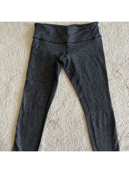 lululemon athletica Pants - Lululemon Cozy Wunder Under Herringbone Leggings 8